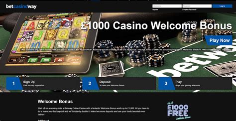 betway casino bonus terms
